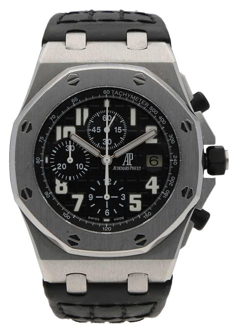 audemars piguet royal oak offshore stahl|audemars piguet royal oak offshore price.